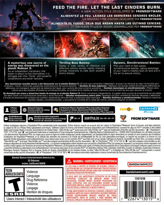 Armored Core VI: Fires of Rubicon - PlayStation 5 - New