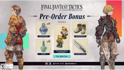 Final Fantasy Tactics: The Ivalice Chronicles - PlayStation 5 - New